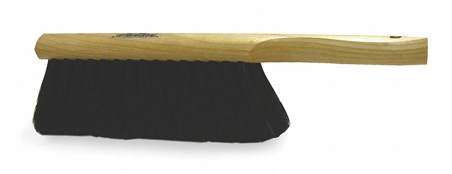 Hnd Hld Scrb Brsh, 8 In Blck, 2-1/2 In Trm