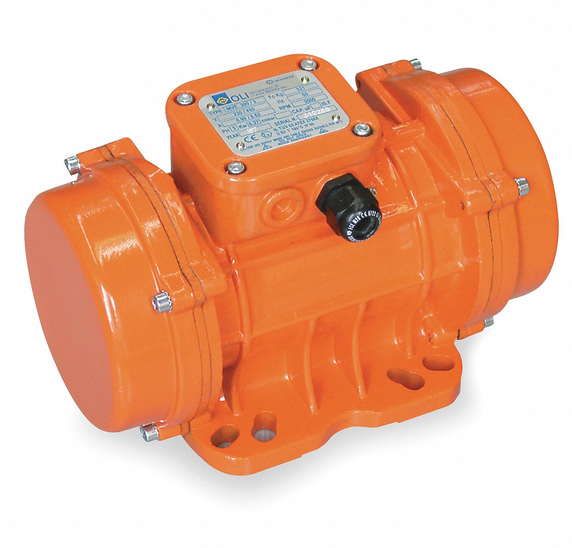Electric Vibrator, 3 Phase, Force 712 Lb