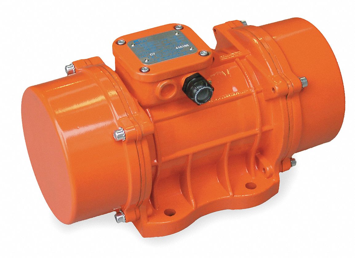 Electric Vibrator, 3 Phase, Force 1177 Lb
