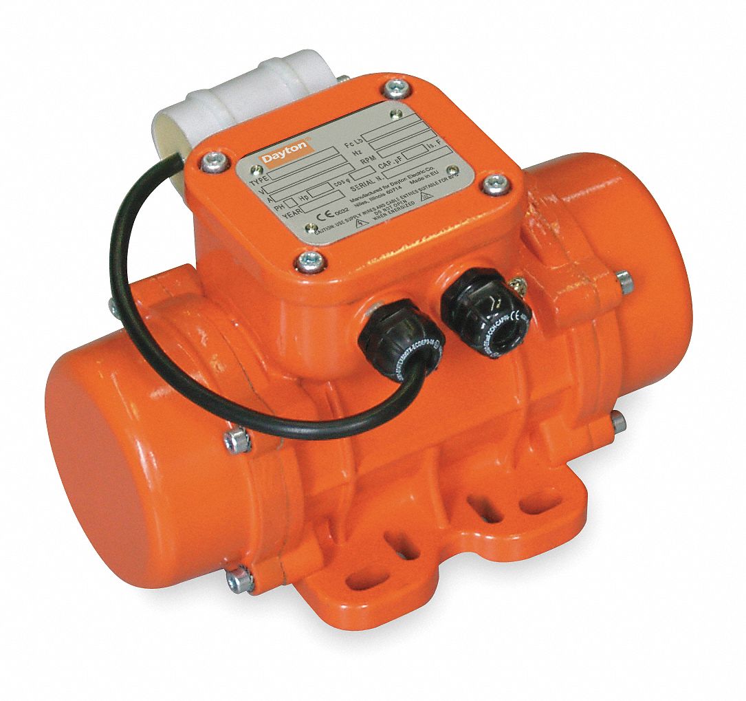 Electric Vibrator, 1 Phase, Force 130 Lb