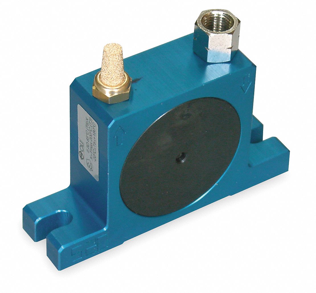 Pneumatic Ball Vibrator, Force 242 Lb