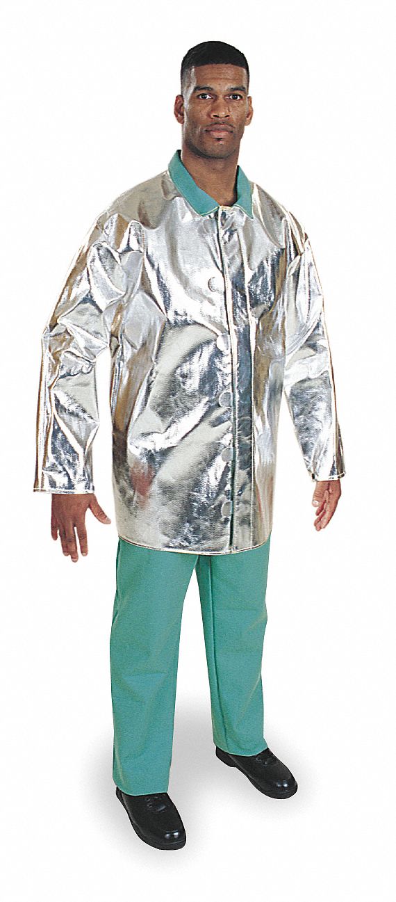 Aluminized Jacket, XL, PFR Rayon