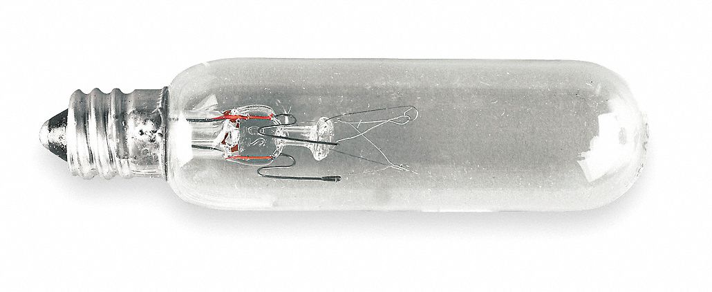 Incandescent Light Bulb, T6, 15W
