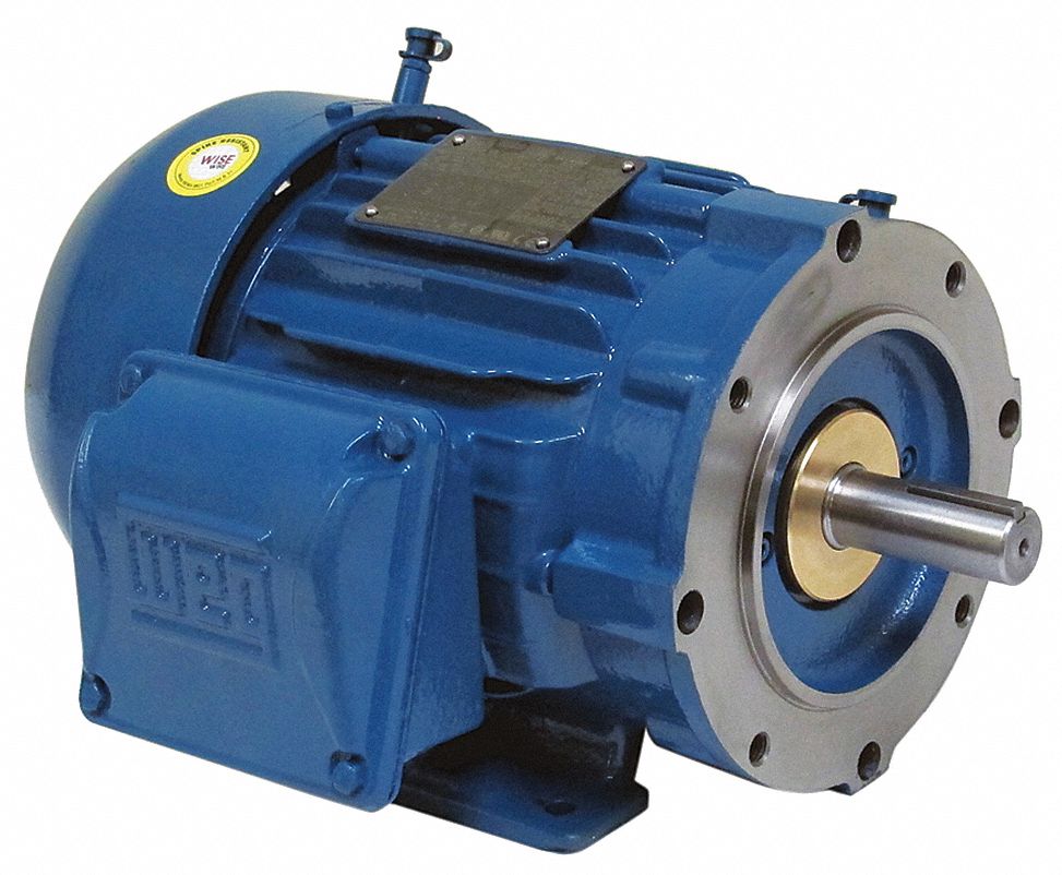 GP Mtr, 3 Ph, TEFC, 1-1/2 HP, 3600 rpm, 143TC