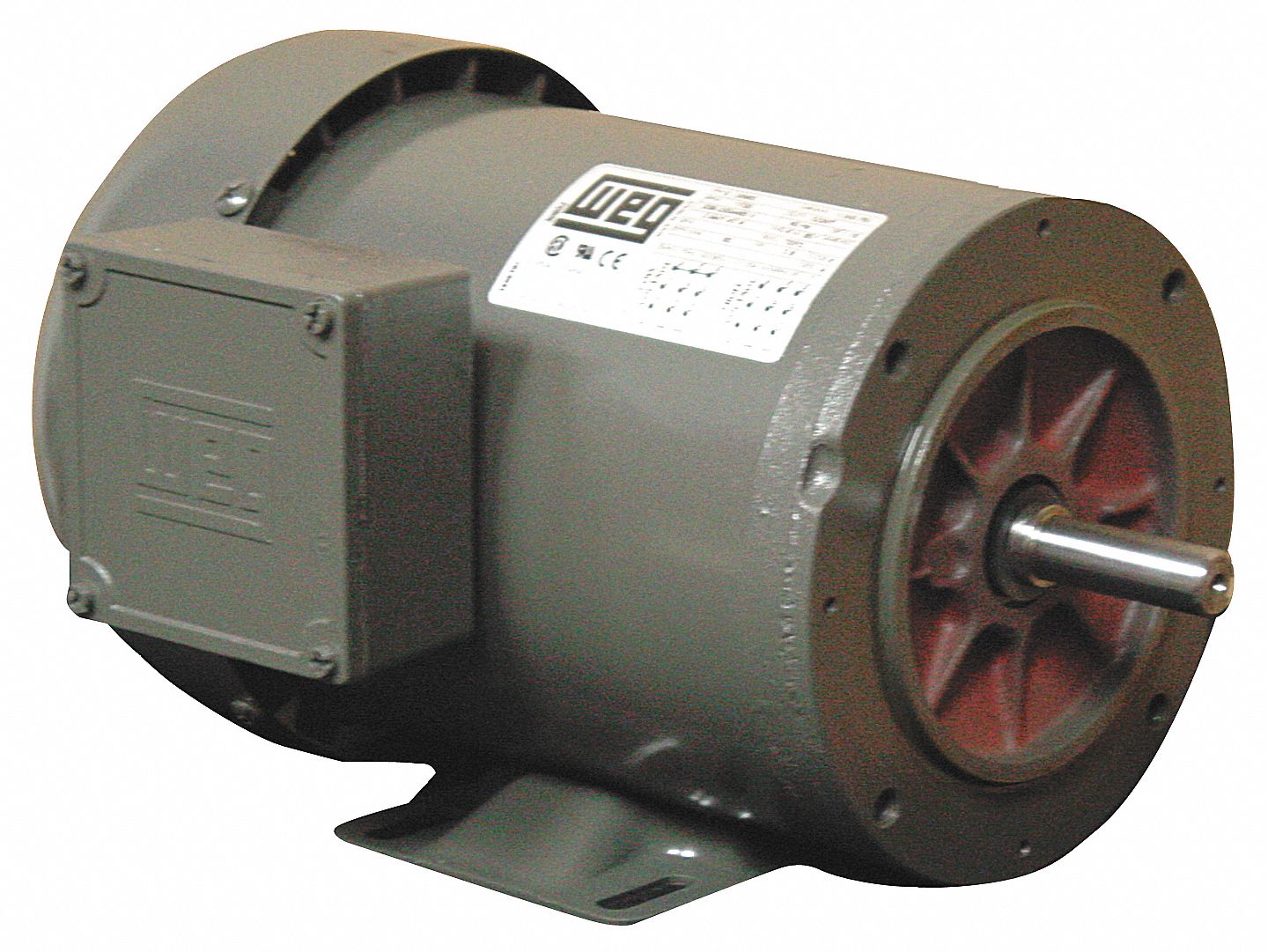 Mtr, 3 Ph, 2 HP, 1730, 208-230/460V, Eff 84.0