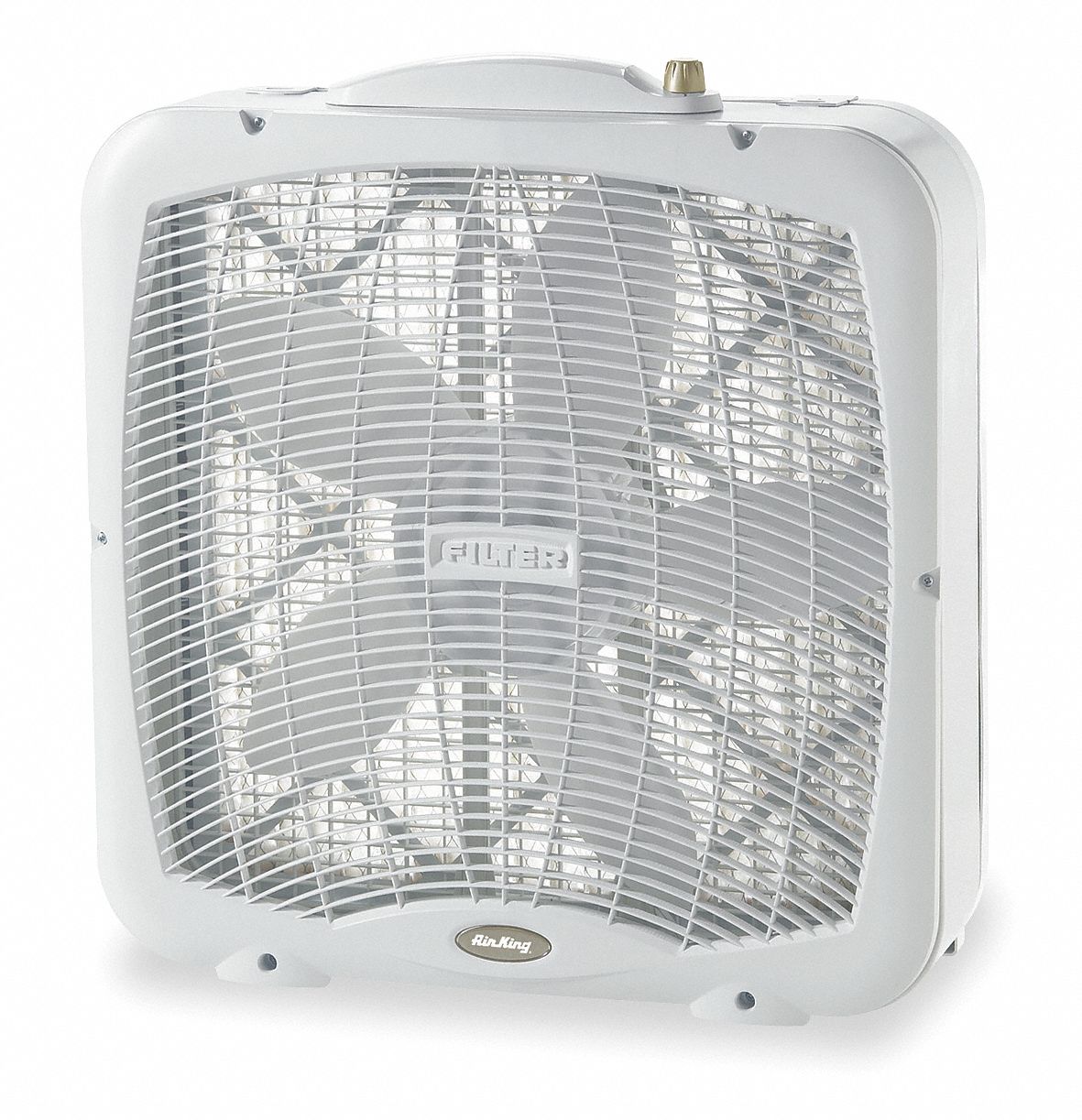 Portable BoxFan, Non-Osc, 20 In, 3-spd, 120V