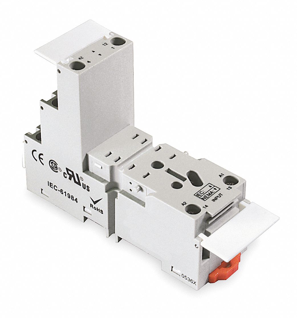 Relay, Socket, 8Pin, 300V