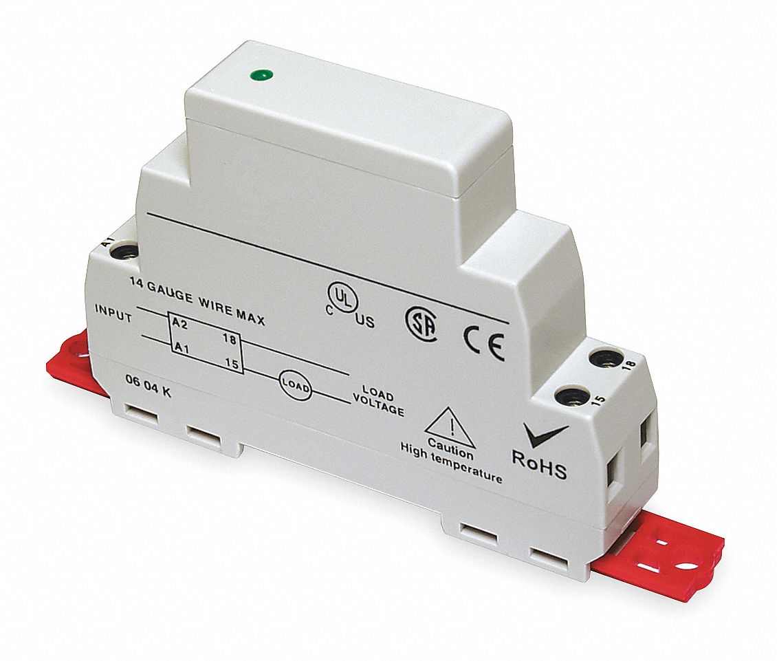 Solid State Relay, Input, 3-32VDC, Gray