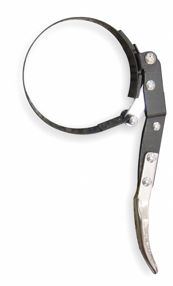 Oil Filter Wrench, 3 7/16 to 3 3/4 In