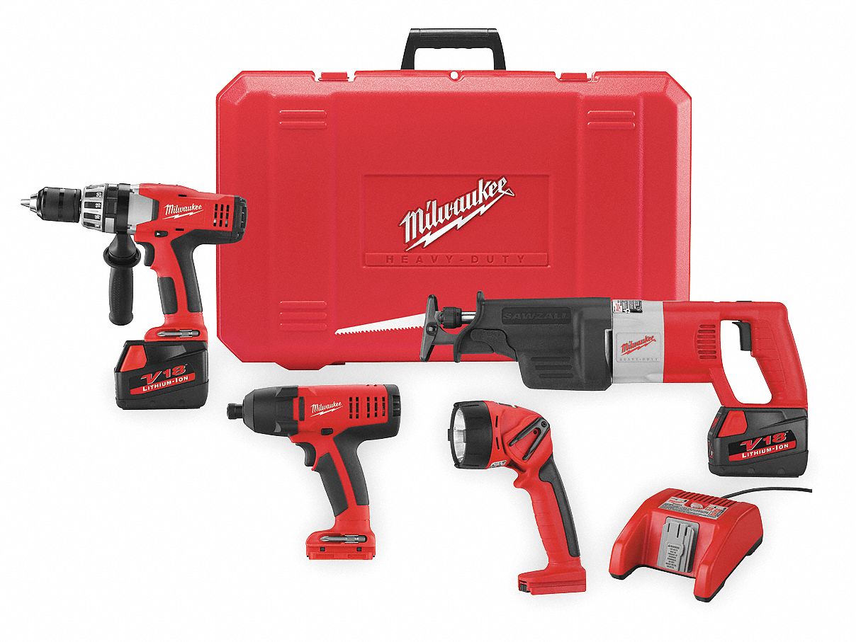 Cordless Combination Kit, 18.0V