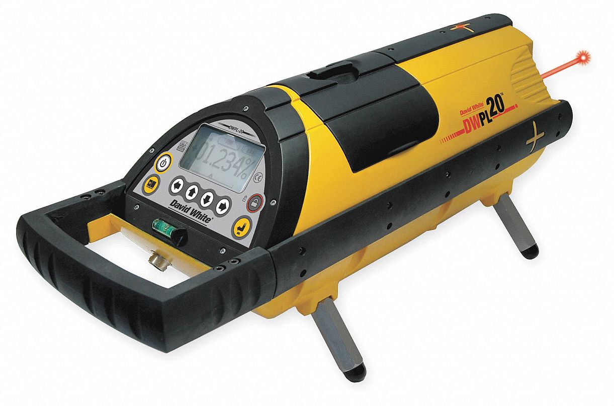 Pipe Laser Level, Self-Level, Range 800 Ft