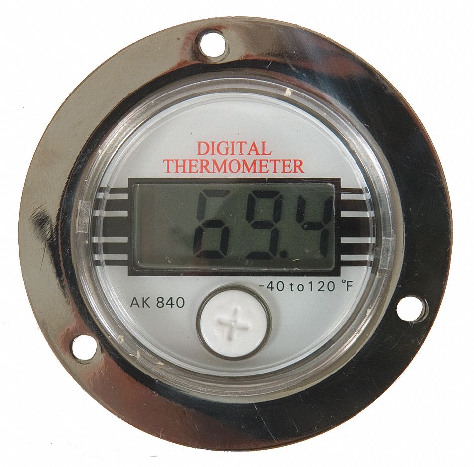 Digital Panel Mount, NTC, -40 to 120