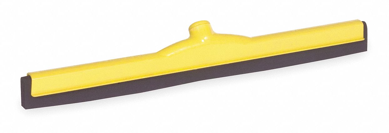 Floor Squeegee, Yellow, 24 In