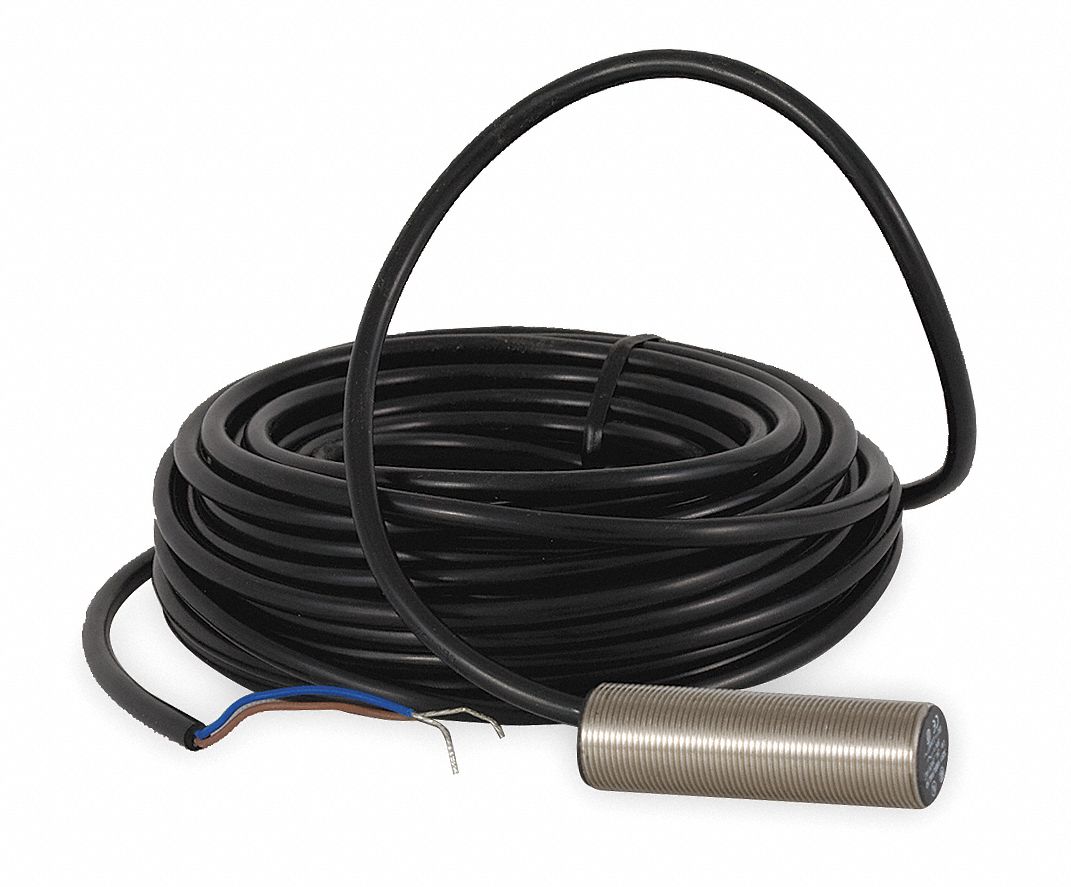 Prox Sensor, 18mm, NPN, NO, Range 5mm, 16.4Ft