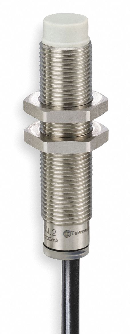 Prox Sensor, 8mm, PNP, NO, Rge 2.5mm, 6.5Ft