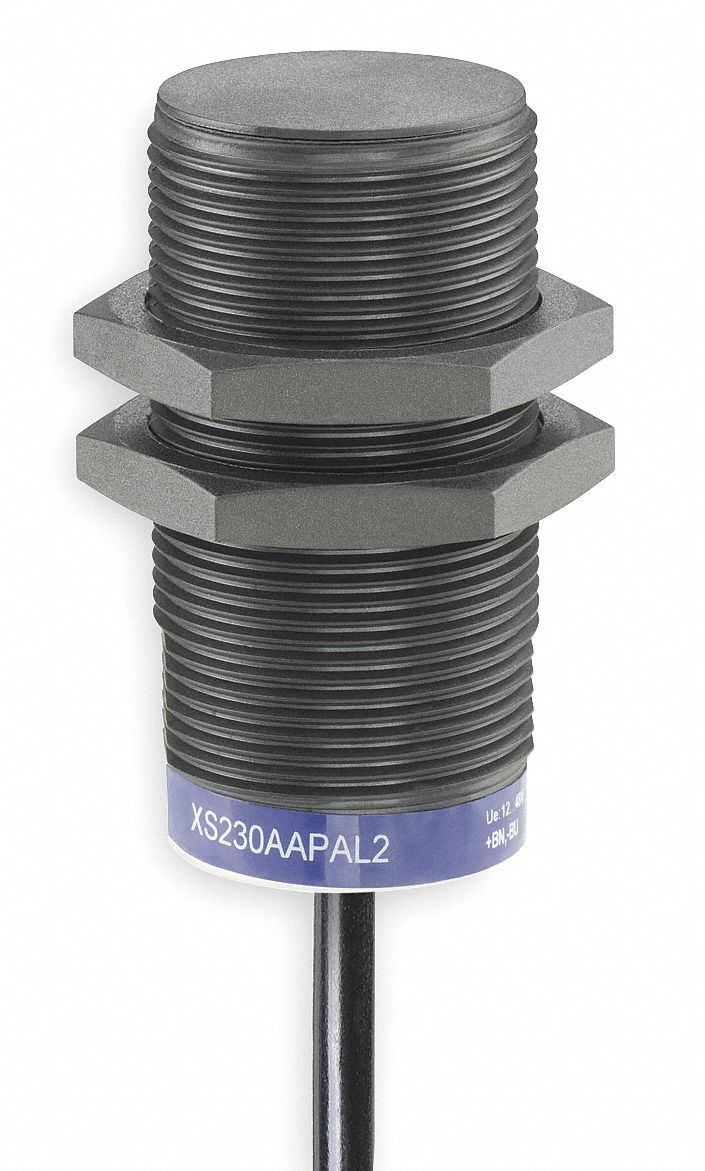 Prox Sensor, 30mm, NPN, NO, Rge 22mm, 6.5Ft