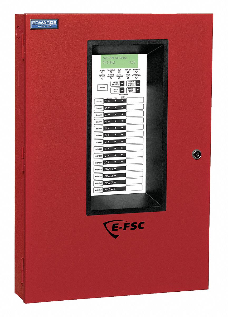 Alarm Control Panel, 5 Zone, Red