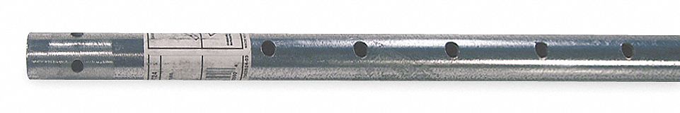 Air Sampling Tube, L 6 Ft, W 1/2 In