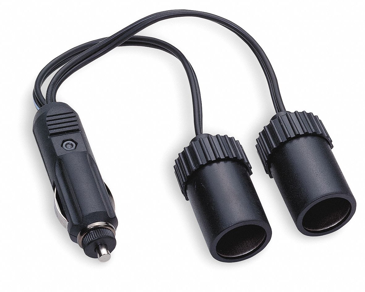 Twin Socket Splitter, 5 Amps