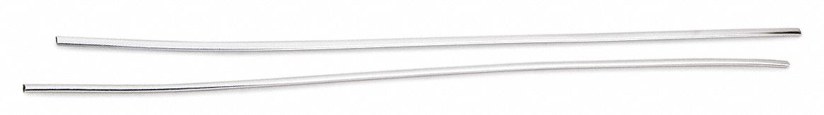 Door Edge Guard, Auto, Chrome, PK 2