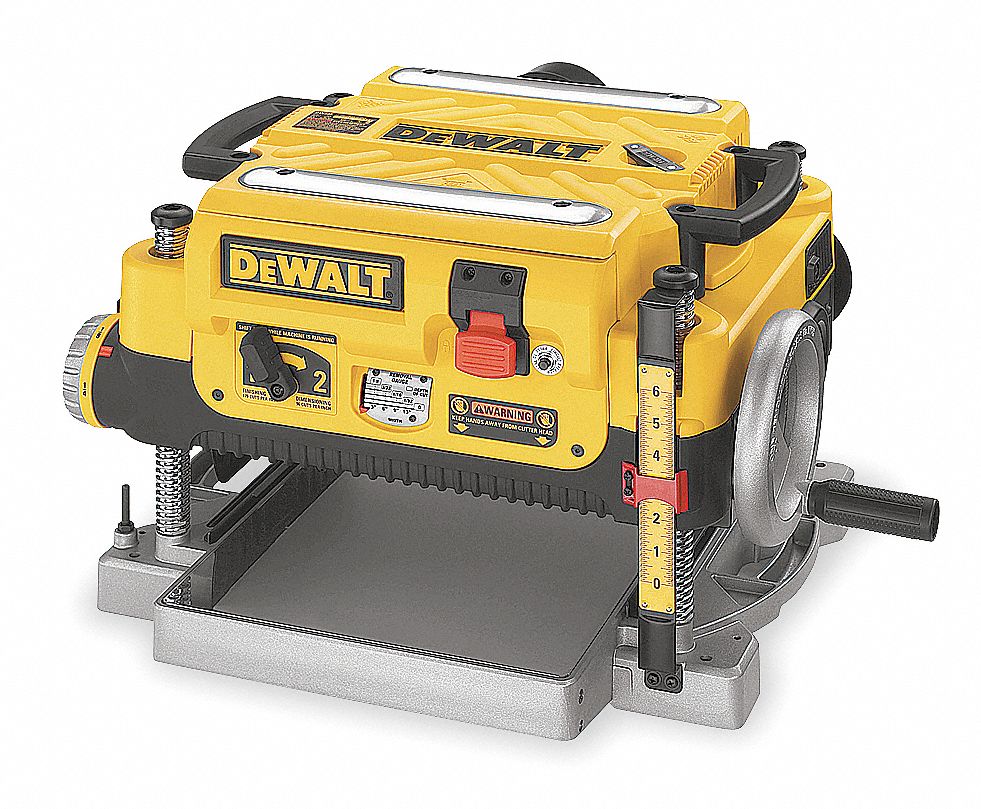 Portable Planer, 2 HP, 13 In W, 6 In T, 15A