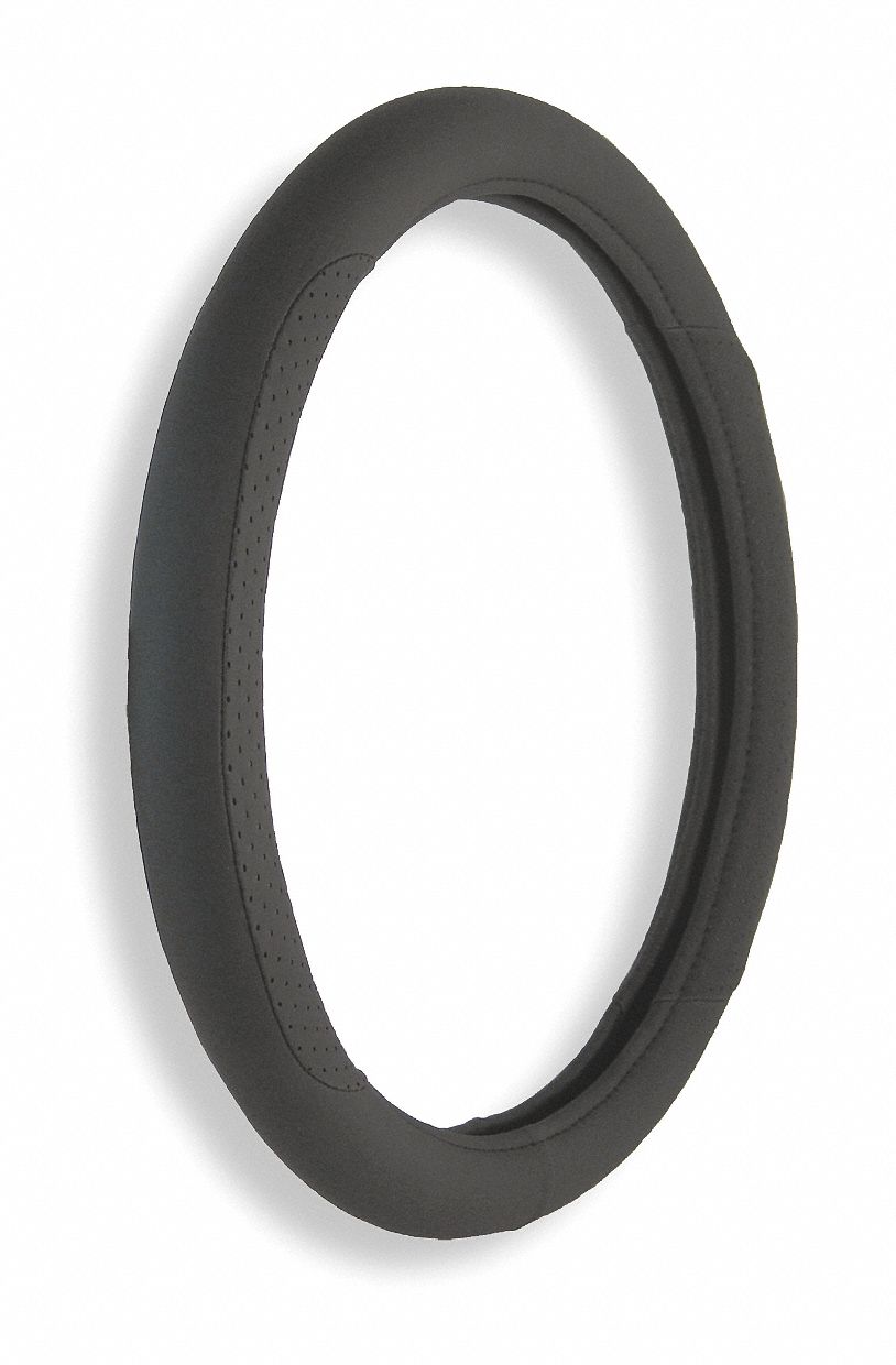 Steering Wheel Cover, Golf Grip, Black