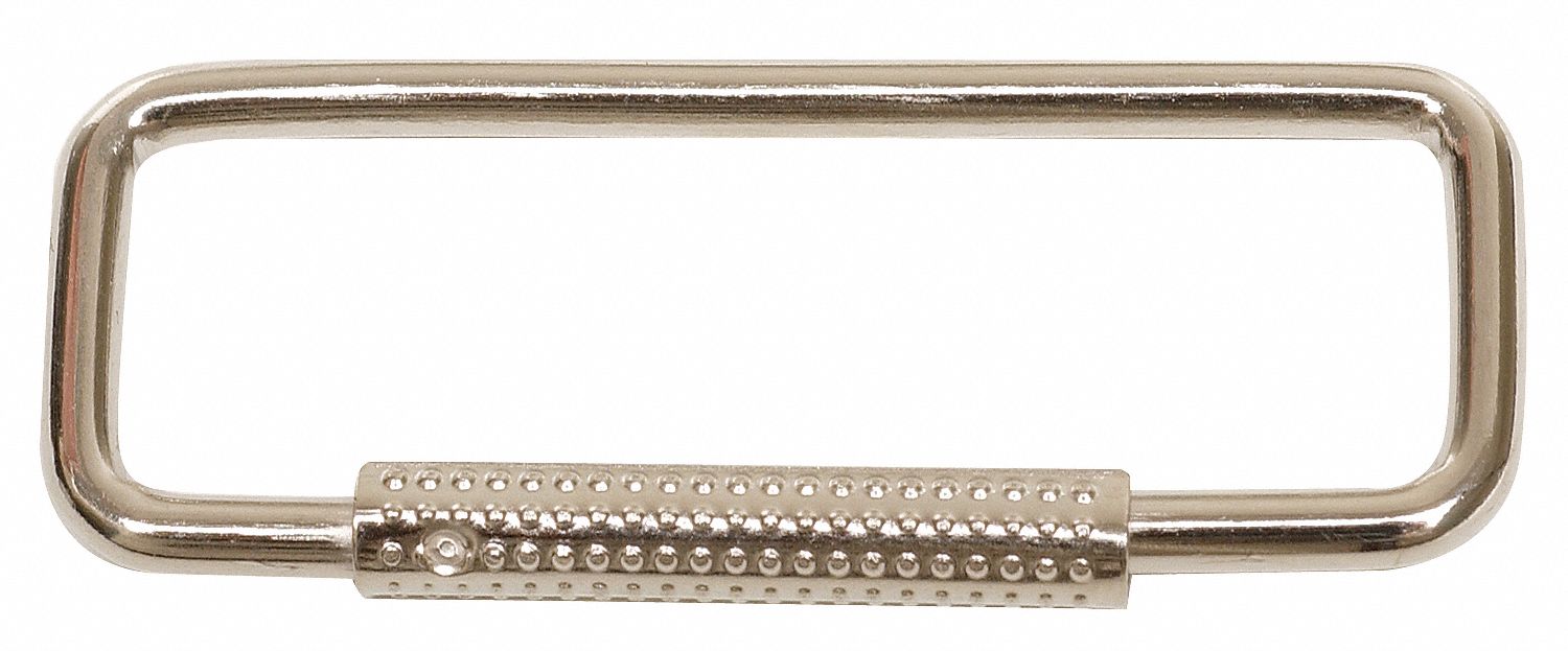 Key Ring, Spring Sleeve, Pk25