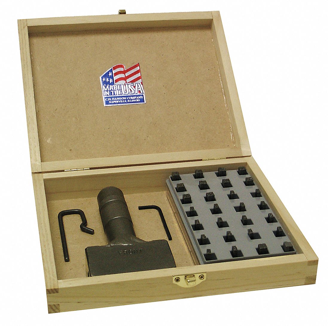 Stamp Holder, 1/8 In. H, Steel