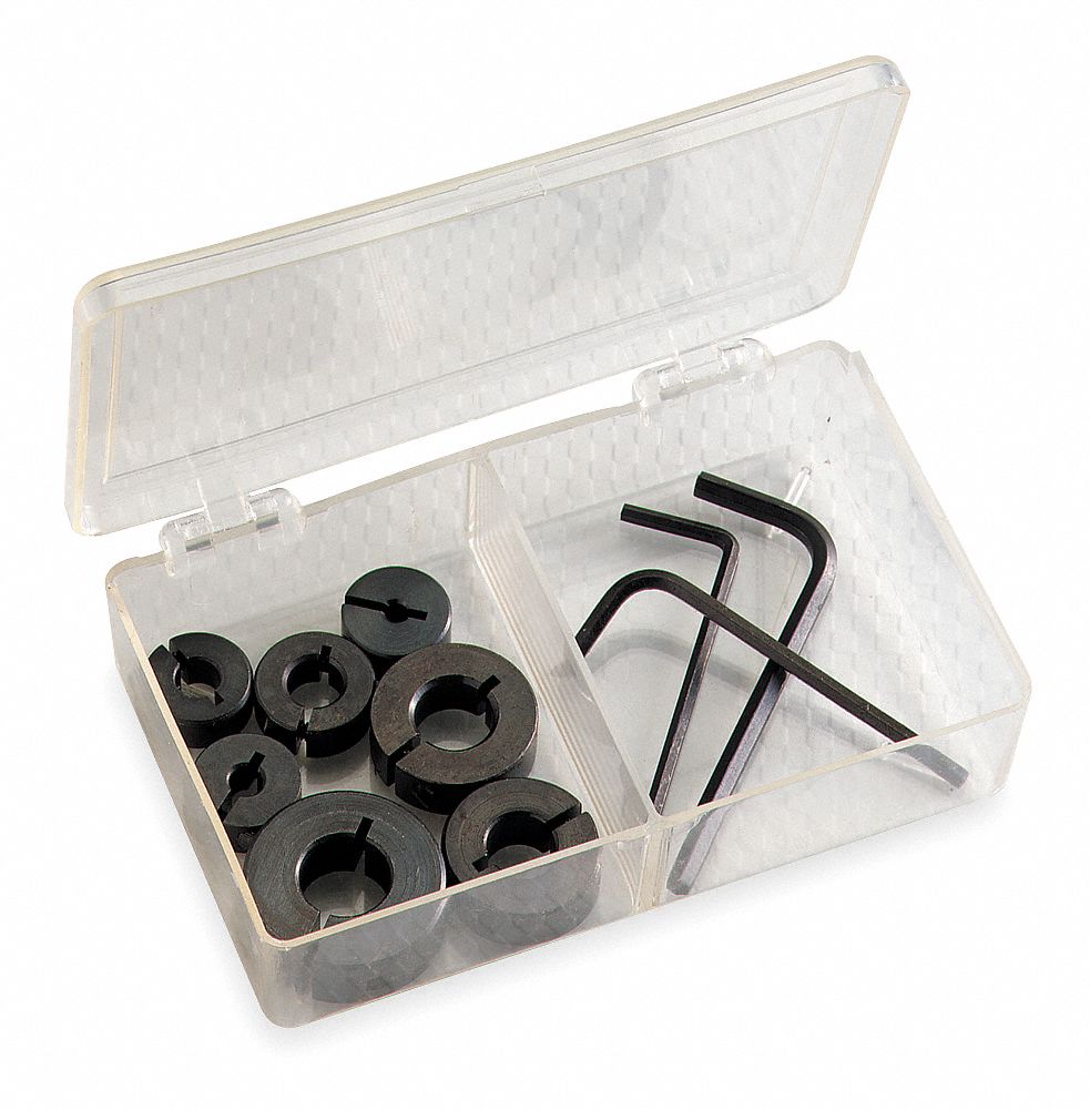 Adjustable Drill Depth Stop Collar Kit