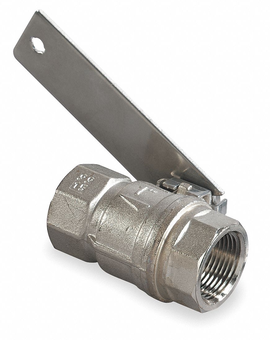 Stay Open Valve with Lever, 1 In Dia
