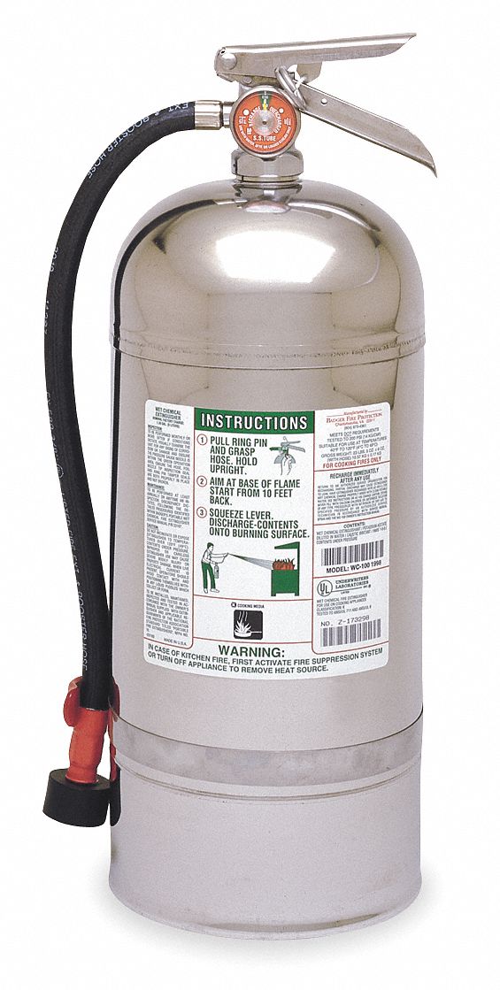 Fire Extinguisher, Wet, K, K