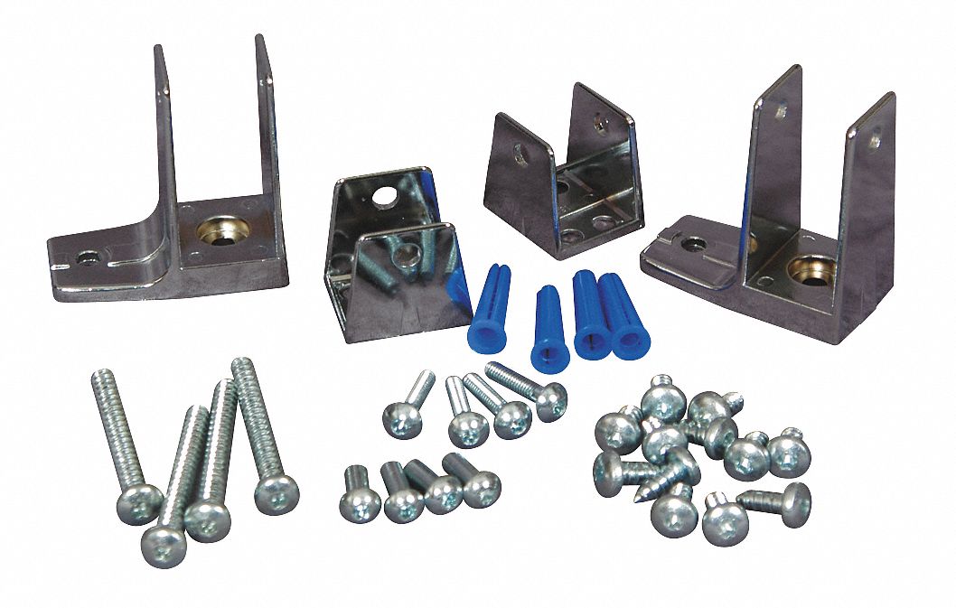 End Panel Bracket, For Steel Partition