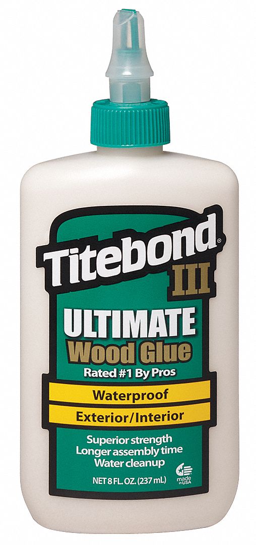 Wood Glue, 8 oz, Tan, FDA Approved