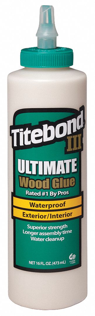 Wood Glue, 16 oz, Tan, FDA Approved