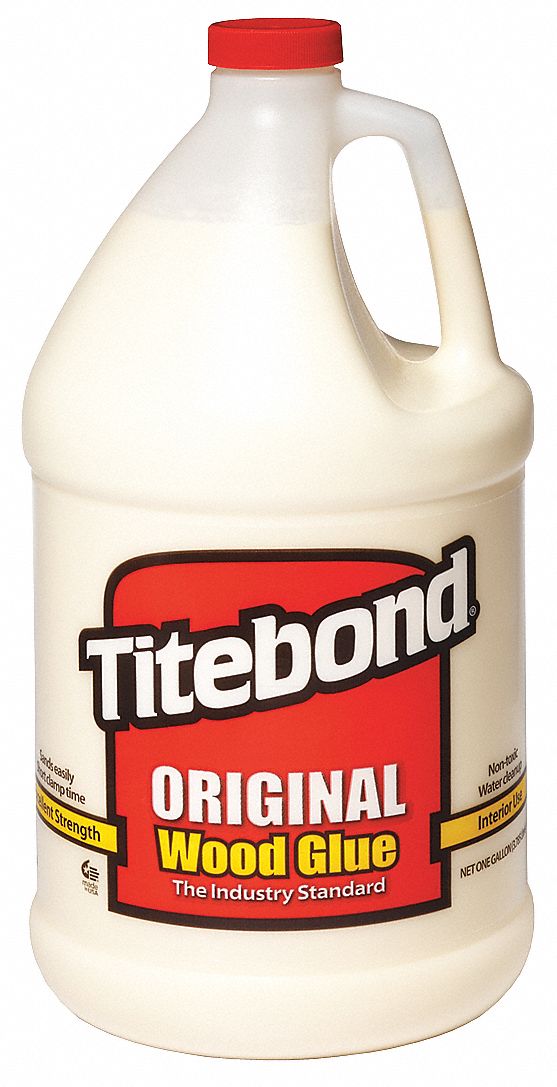Wood Glue, Gallon, Yellow, Fast Set Up