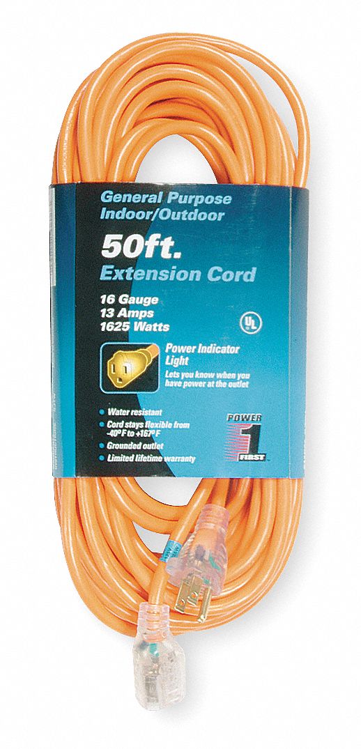 Extension Cord, 50 Ft