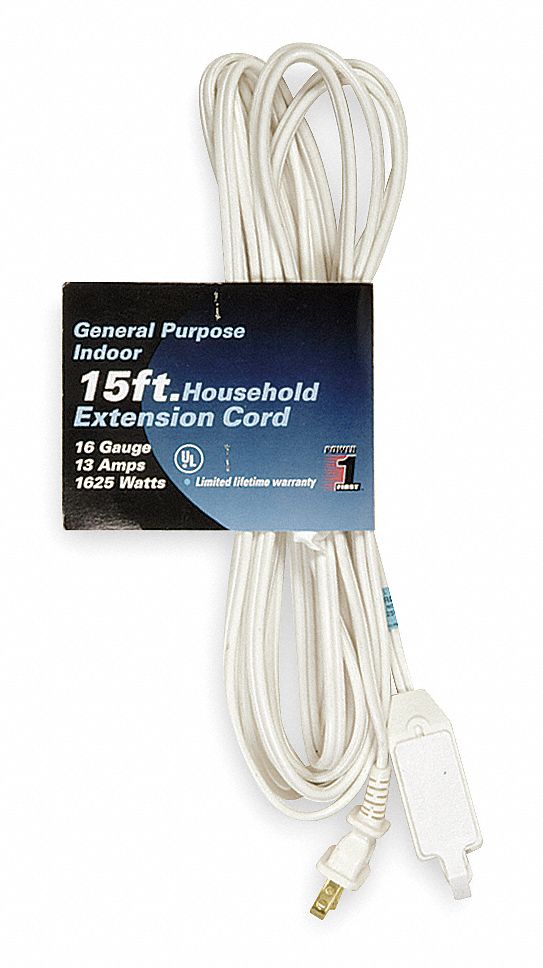 Extension Cord, 15 Ft