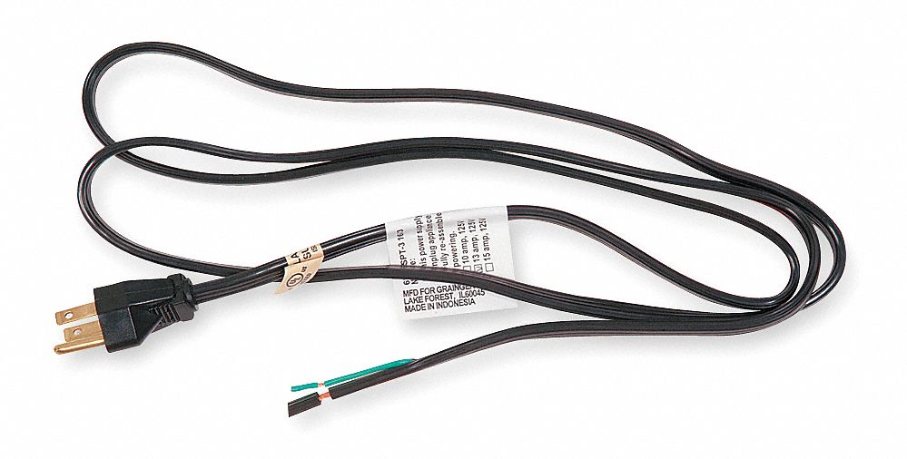 Powersupply Cord, 8 Ft