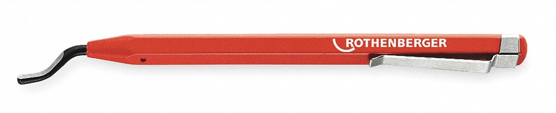 Deburr Tool, Pencil, Shank 1/8 In, 6 In L