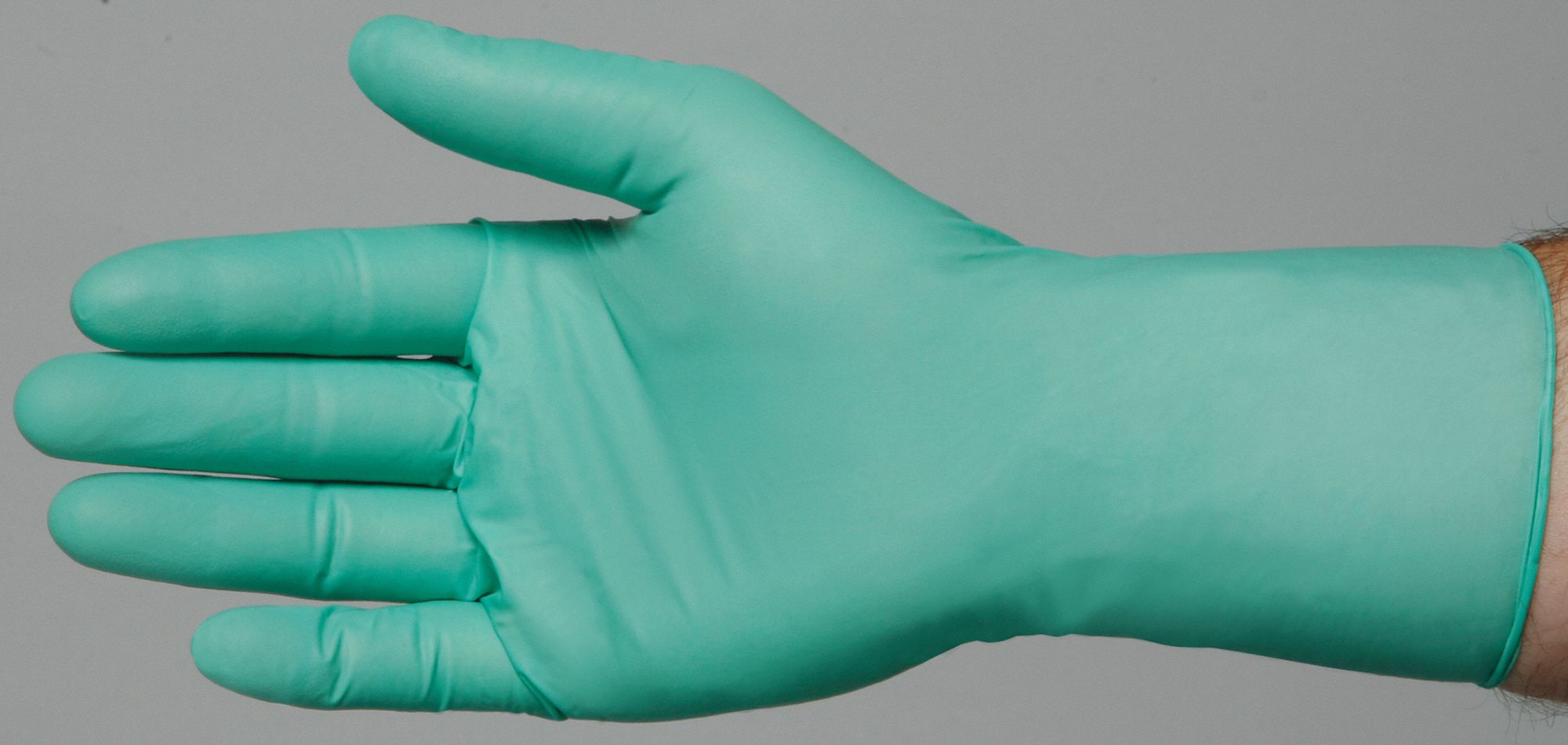 Disposable Gloves, Neoprene, L, Green, PK100