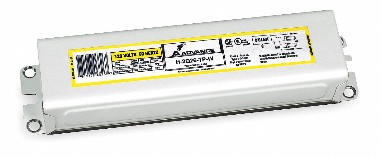 CFL Ballast, Magnetic, 50W, 120V