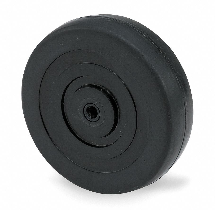 Caster Wheel, 6 D x 1-3/8 In. W, 280 lb.