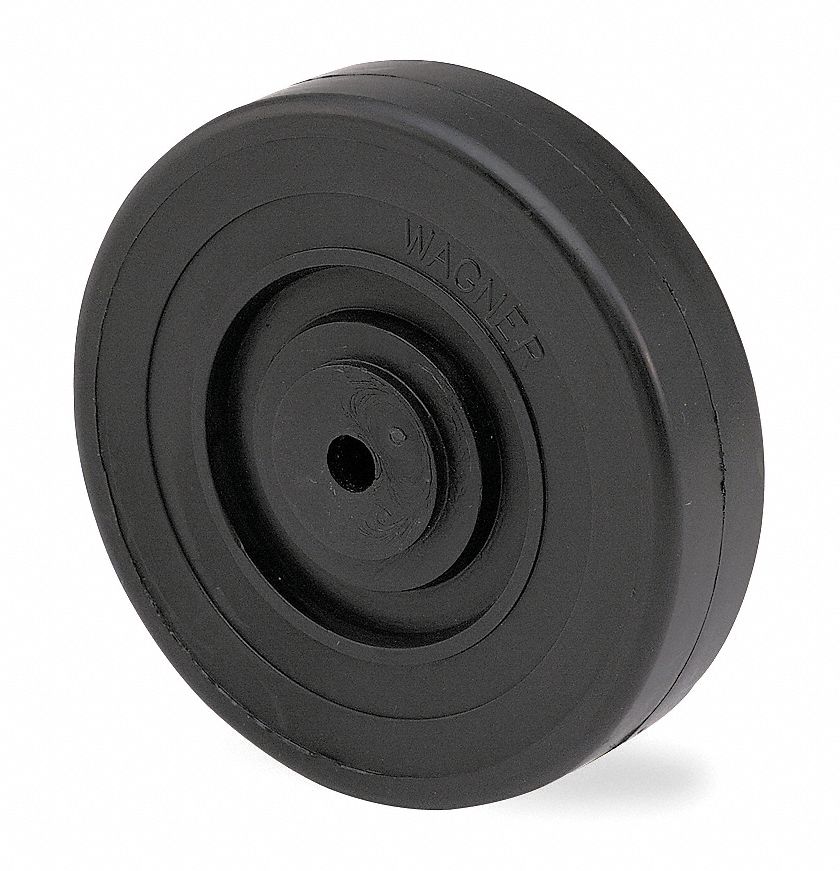Caster Wheel, 3 D x 1-1/4 In. W, 210 lb.