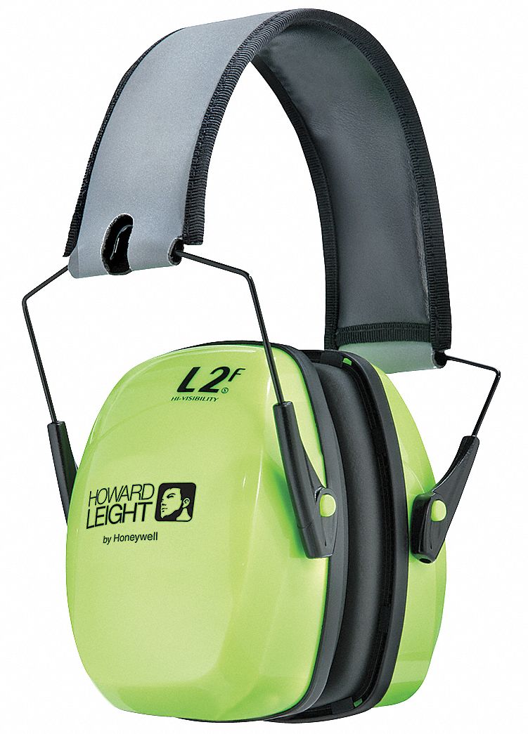 Ear Muff, 27dB, Folding, Green