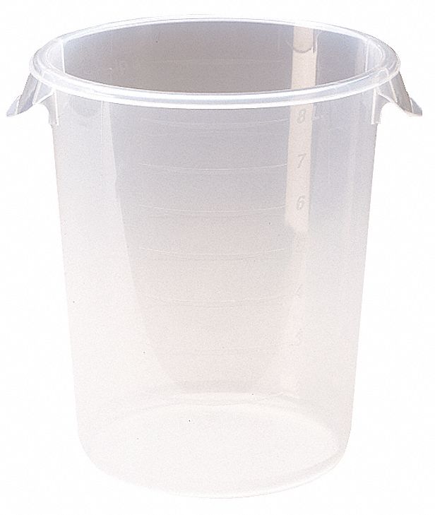 Round Storage Container, 12 Qt
