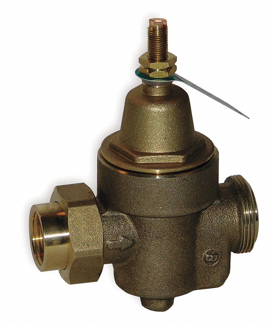 Water Pressure Reducing Valve, 3/4 In