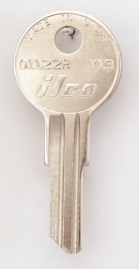 Key Blank, Brass, Type Y13, 5 Pin PK 10