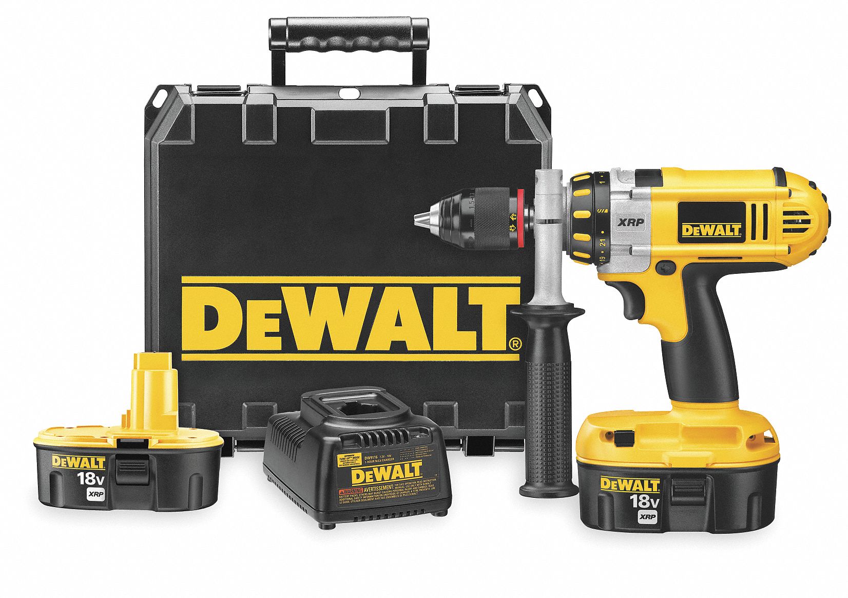 Cordless Drill/Driver Kit, 18.0, 1/2 In.
