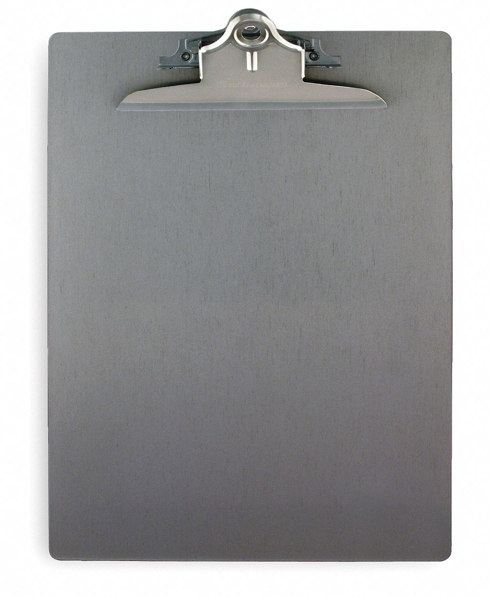 Clipboard, Letter, Silver