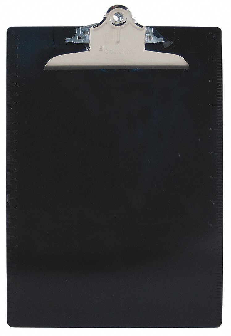 Clipboard, Letter, Black